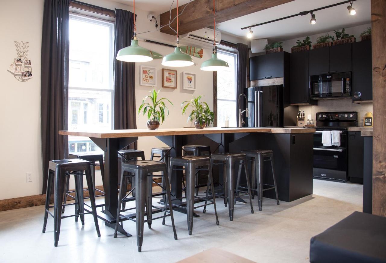 Le Bed & Cocktail - Appartement Sur L'Avenue Du Mont-Royal Монреаль Екстер'єр фото